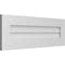 Ekena Millwork Vertical Surface Mount PVC Gable Vent: Non-Functional, w/3-1/2"W x 1"H, Standard Frame, 36"W x 12"H GVPVE36X1201SN - alternate 4